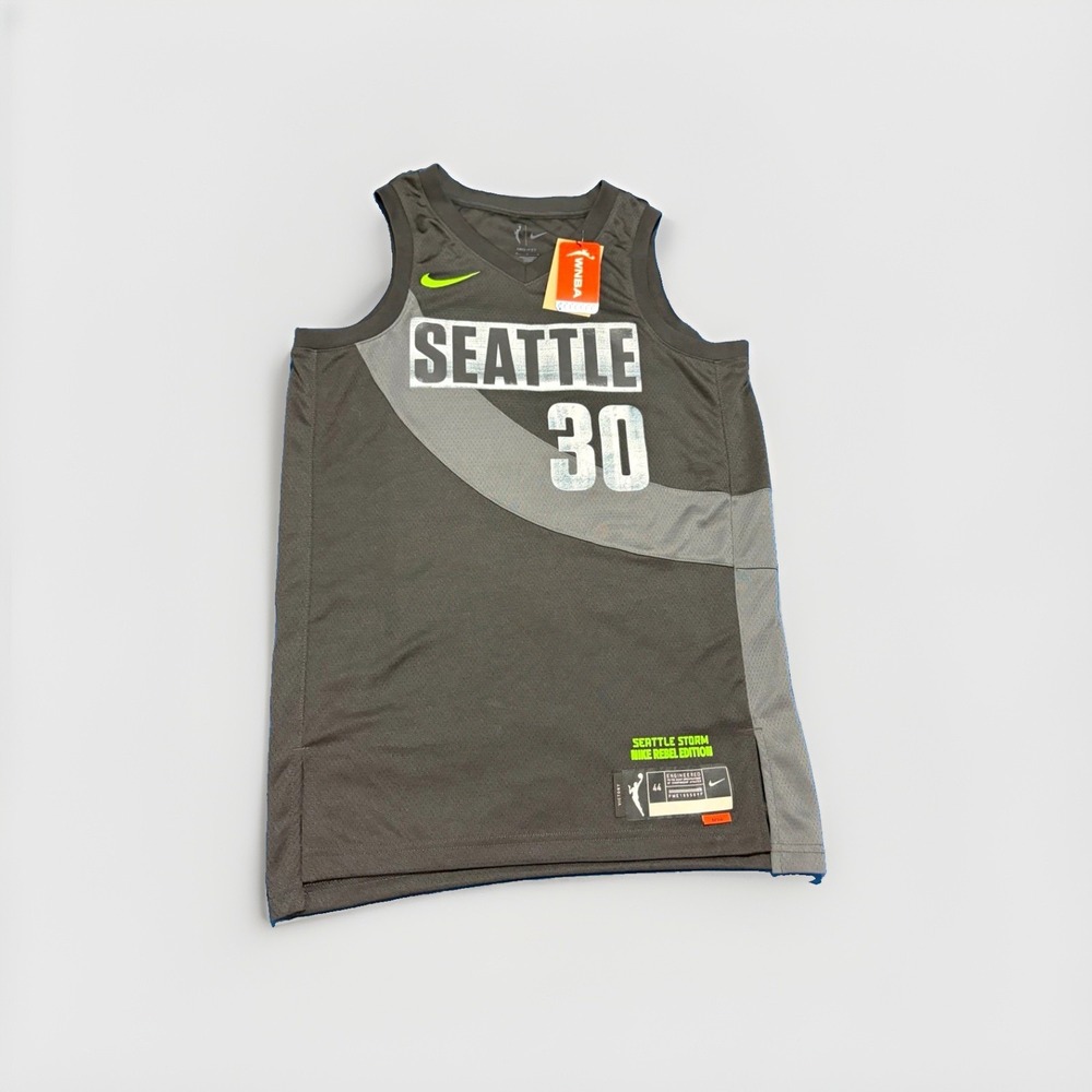 WNBA Seattle Storm Breanna Stewart Nike Rebel Edition Victory Jersey Size 44